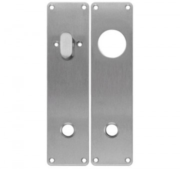 Langskilt NB-11544 Vriderhull / Stort hull 215x55mm Syrefast 316 Stål. Maritime forhold.